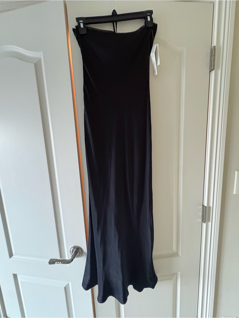 Anthropologie XXS/00 NWT Tilda Black Slip Dress - Picture 2 of 12